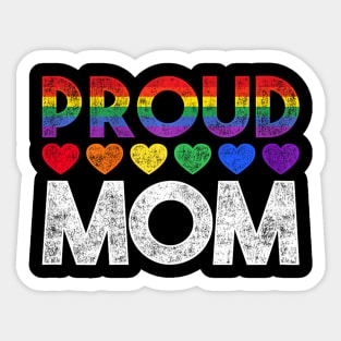 Proud Mom Lgbt Sticker